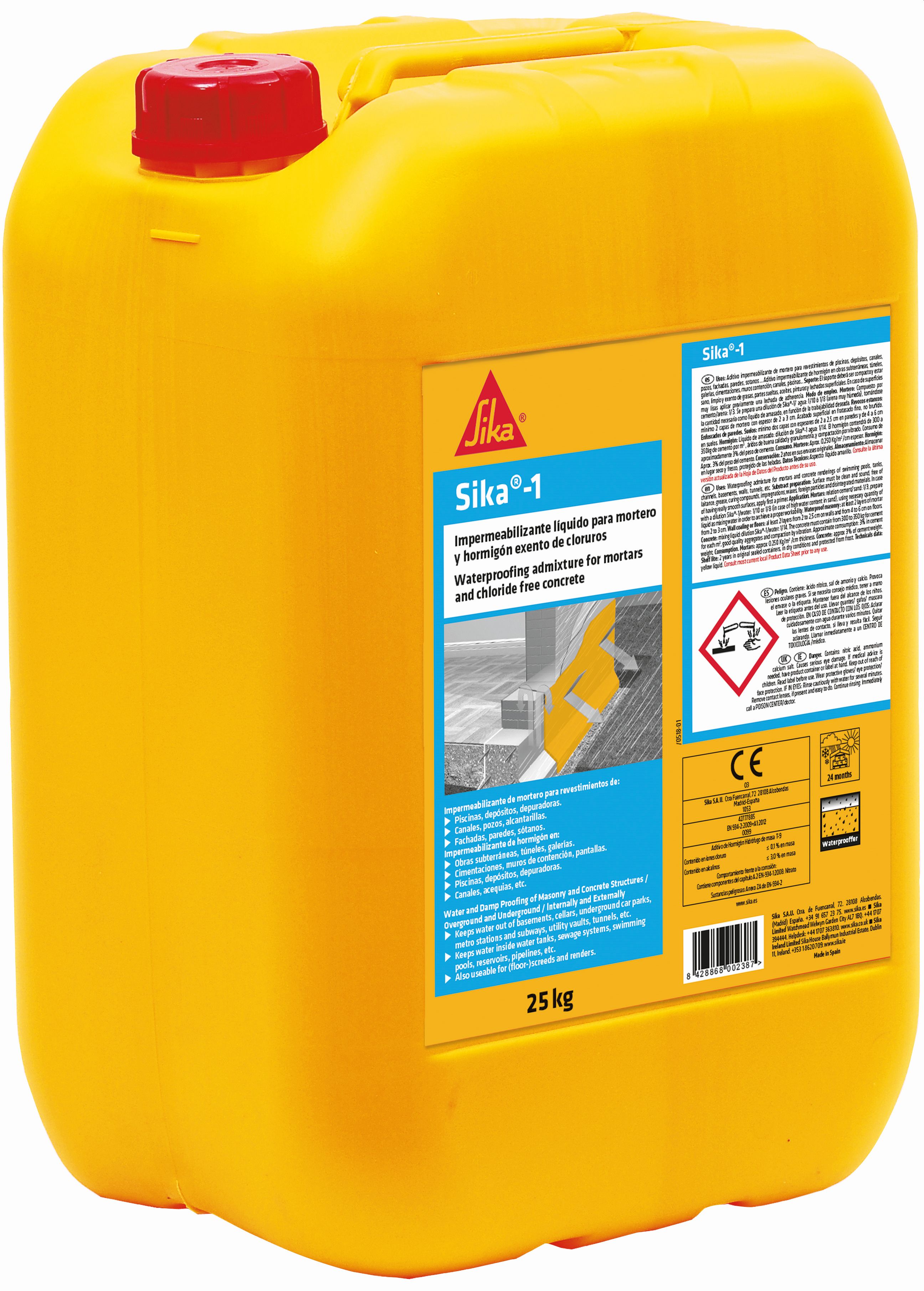 Sika-1 25 KG Garrafa